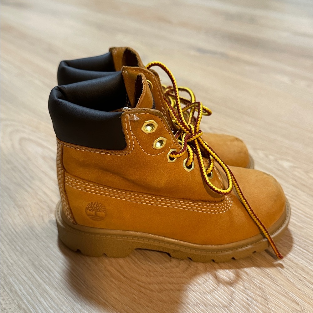Timberland Kids Tan Boots